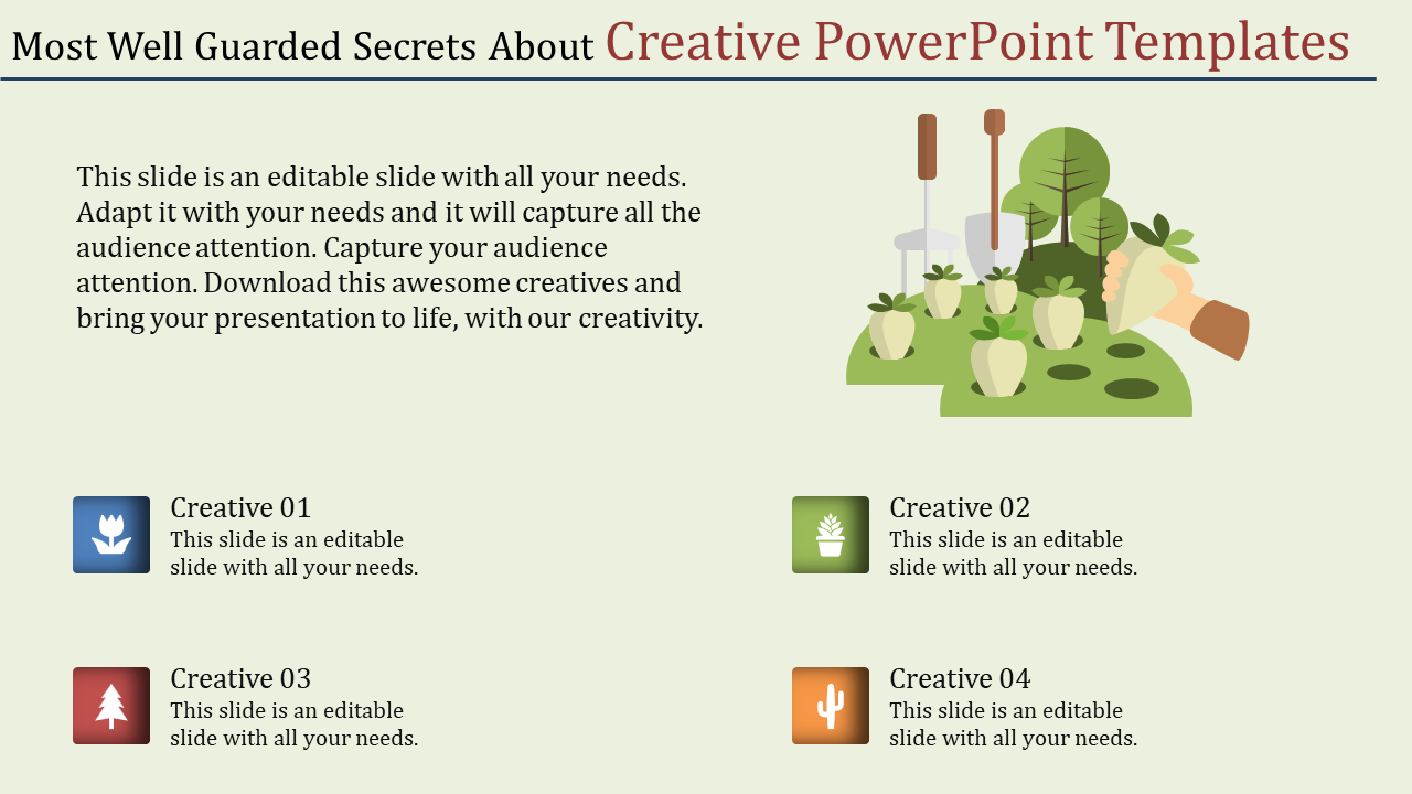 Free - Amazing Creative PowerPoint Templates Slide Design